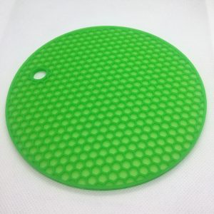 Silicone insulation pad rosh fda round placemat anti-scalding pad silicone honeycomb pad support custom, china supplier good quality