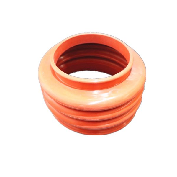 Customized molded large-diameter silicone soft connection large-diameter corrugated silicone tube telescopic silicone sleeve, china supplier wholesale