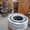 Fluorine rubber dingqing oil seal reducer thread skeleton oil seal double spring oil seal,china supplier wholesale
