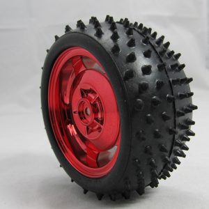 Smart car robot tire three-color anti-skid shock-proof wheel diameter 85MM 38MM wide car model tire china supplier wholesale