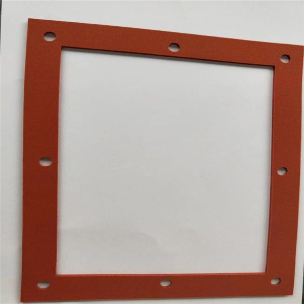 Spot 3MM-20MM red silicone hair plate fireproof foam sealing gasket high temperature mechanical silicone foam pad, china supplier good quality