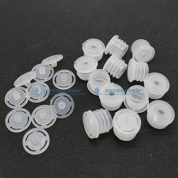Spot 18 tooth essential oil bottle inner plug 11mm split rubber stopper perforated stopper glass bottle rubber stopper cosmetic stopper, china manufacturer cheap price