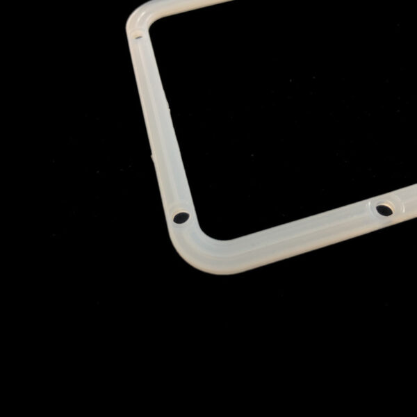 Square with hole sealing ring silicone seal high temperature odorless ovc volatile sealing gasket china manufacturer cheap price