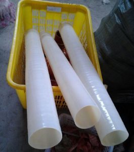 manufacturer customization inner diameter 20 silicone straight tube clip cloth silicone winding tube high temperature resistance, china supplier good quality