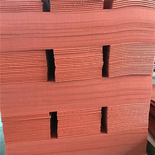 Spot Red Silicone Foam Silicone Foam Plate High Temperature Mechanical Seal Gasket Silicone Foam Bronzing Plate - Image 5