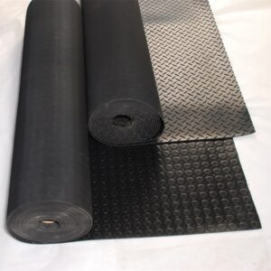 Factory direct sale round buckle anti-slip rubber plate black round buckle anti-slip rubber pad wear-resistant anti-slip round buckle rubber plate china factory manufacturer