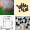 Anti-collision bayonet rubber plug T-type silicone plug sealing plug solid plug silicone plug bottle cap silicone rubber plug, china supplier wholesale