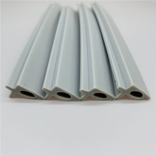 Wiper blade silicone special-shaped strip anti-aging anti-fracture silicone rubber extrusion strip industrial grade high hardness strip, china manufacturer good