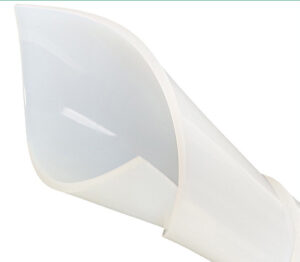 Factory direct sales of high temperature resistant white natural color shock absorption buffer sound insulation silicone board multi-specification multi-purpose silicone pad, china supplier wholesale
