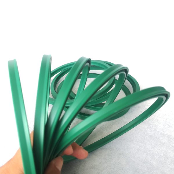 Uhs Type Dark Green Shaft Hole Dual-Purpose Polyurethane Tpu Sealing Ring For Piston And Piston Rod From Stock - Image 5