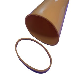 manufacturers large diameter silicone hose resistant to high temperature corona orange large size tube 100mm silicone tube, china factory manufacturer