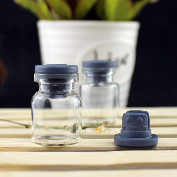 5ml rubber stopper glass bottle mini bottle storage small experiment transparent wish bottle vial sampling bottle 10ml, china manufacturer good