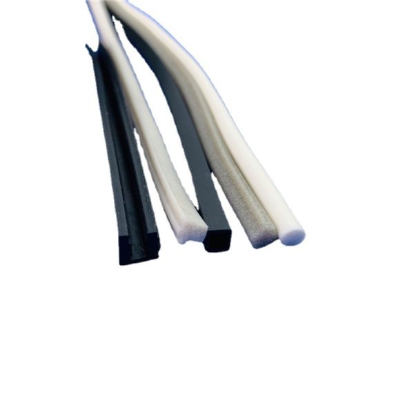 Extruded silicone foam strip sponge foam strip can be customized shape bending resistant cabinet silicone foam strip, china supplier wholesale