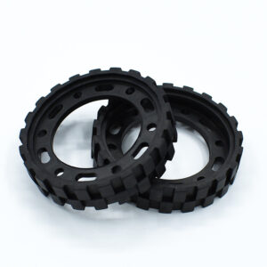 Toy rubber tire shock absorber silicone rubber wheel tire sweeping machine rubber universal wheel,china factory manufacture