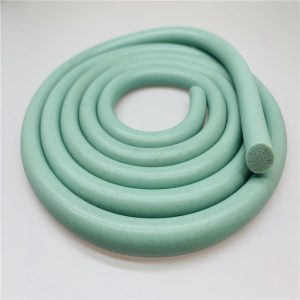 Silicone foam sponge solid strip wall washer silicone waterproof strip high-density foam strip fixed sealing strip, china factory manufacturer
