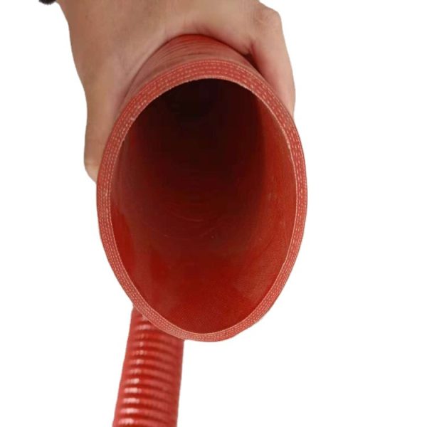 Supply steel wire winding plus cloth silicone tube large diameter temperature resistant silicone tube large diameter plus cloth silicone tube, china manufacturer cheap price