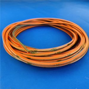 Silver aluminum communication box shielding silicone strip adhesive bonding silicone sealing ring conductive shielding silicone strip, china supplier good price