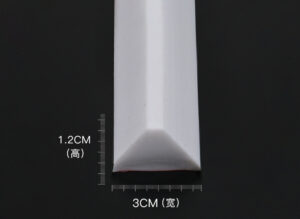 Bathroom water retaining strip door bottom soundproof strip self-adhesive water retaining strip soft silicone can be freely bent, china supplier good price
