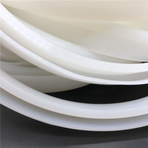 Non-standard customized white silicone rubber with grooved seal silicone lip oil seal U-shaped gasket gasket,china suplier good quaility