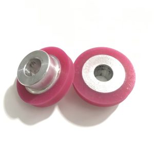 Vertical packaging machine accessories silicone pull film wheel outer diameter 57mm inner diameter 17mm sealing machine pull film wheel rubber wheel, china factory manufacturer