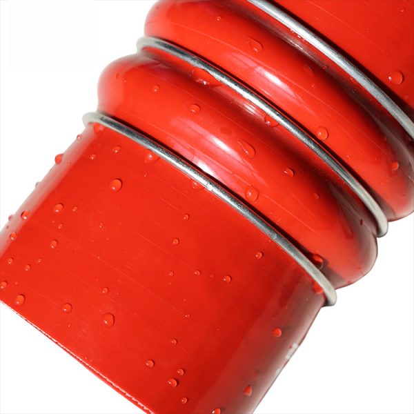 Silicone steel wire tube variable diameter cloth silicone tube variable diameter rubber tube car heater corrugated hose, china supplier wholesale