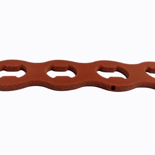0.5mm shock-absorbing red foam silicone foam new energy vehicle sealing foam foam wholesale, china supplier good quality