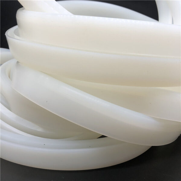 Non-standard customized white silicone rubber with grooved seal silicone lip oil seal U-shaped gasket gasket,china factory manufacture