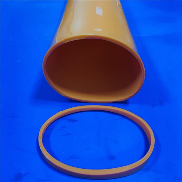 manufacturers large diameter silicone hose resistant to high temperature corona orange large size tube 100mm silicone tube, china manufacturer good