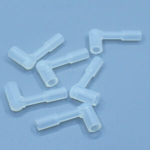 Silicone connecting hose medical translucent food grade two-way three-vent tube coffee machine elbow adapter tube,china factory manufacture