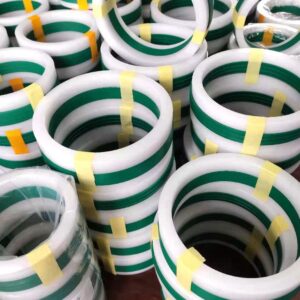 Pump truck main oil seal polyurethane five combination piston rod seal V group 100*120*40,china factory manufacture