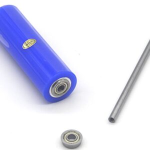 ,china factory manufactureSilicone Sticky Roller Blue Silicone Roller Silkscreen Manual Single Roller Sticky Rubber Roller PCB Cleaning Dust Roller