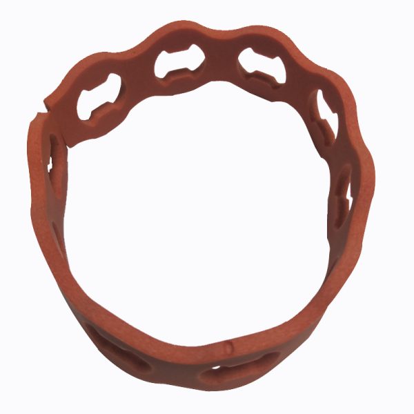 0.5mm shock-absorbing red foam silicone foam new energy vehicle sealing foam foam wholesale - Image 5
