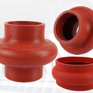 Silicone Flexible Connection Power Plant Silicone Expansion Joint Silicone Ventilation Flexible Connection Pipe Expansion Corrugated Flexible Connection, china factory manufacturer