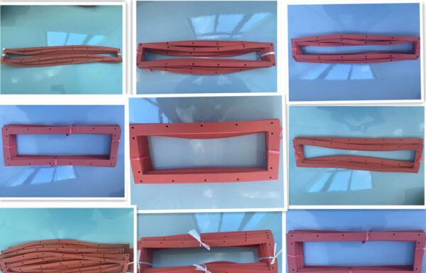 Customized Silicone Foam Pads High Temperature Mechanical Seals Bronzing Foam Pads Silicone Foam Pads Die-cut Products, china supplier good price
