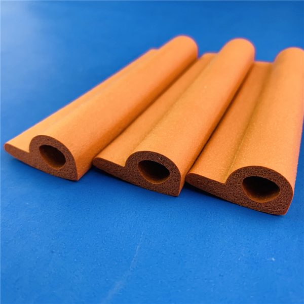 Extruded silicone foam strip sponge foam strip can be customized shape bending resistant cabinet silicone foam strip - Image 8