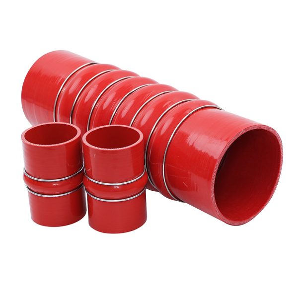 Processing car engine intercooler intake silicone hump tube turbocharged large-diameter hump silicone tube, china factory manufacturer