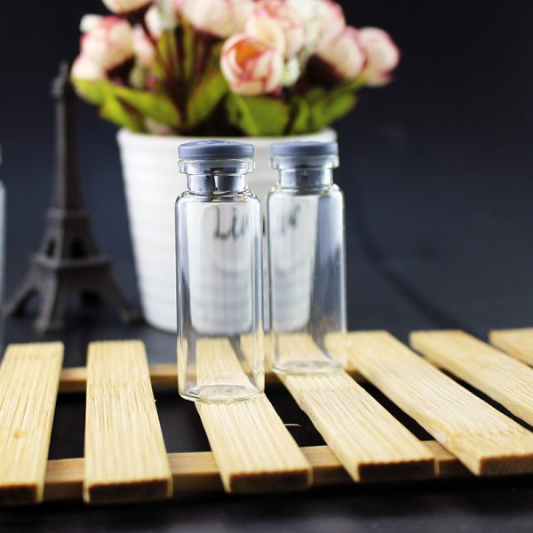 5ml rubber stopper glass bottle mini bottle storage small experiment transparent wish bottle vial sampling bottle 10ml, china manufacturer good