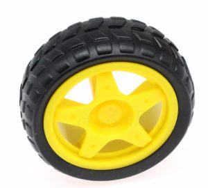 wheels/Rubber wheels robots tracing car accessories smart car tires chassis wheels 40g