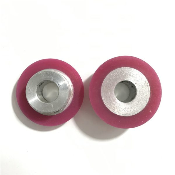 Vertical packaging machine accessories silicone pull film wheel outer diameter 57mm inner diameter 17mm sealing machine pull film wheel rubber wheel, china supplier good quality