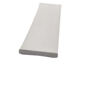 Flame retardant fireproof silicone foam sealing strip V0 round silicone fireproof sponge sealing strip white extrusion foam strip, china supplier good quality