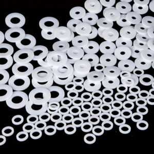 PTFE M18*24*2 PTFE pad Teflon flat gasket PTFE plastic king,china factory manufacture