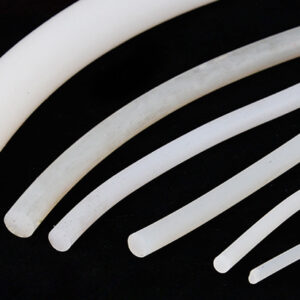 Silicone round strip/silicon rubber solid sealing element strip/transparent soft high elasticity 1/1.5mm red white,china factory manufacture