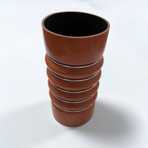 TuRubber red inner diameter 100mm high temperature resistant automotive silicone hump tube bellows CBC30 manufacturers, china factory manufacturer