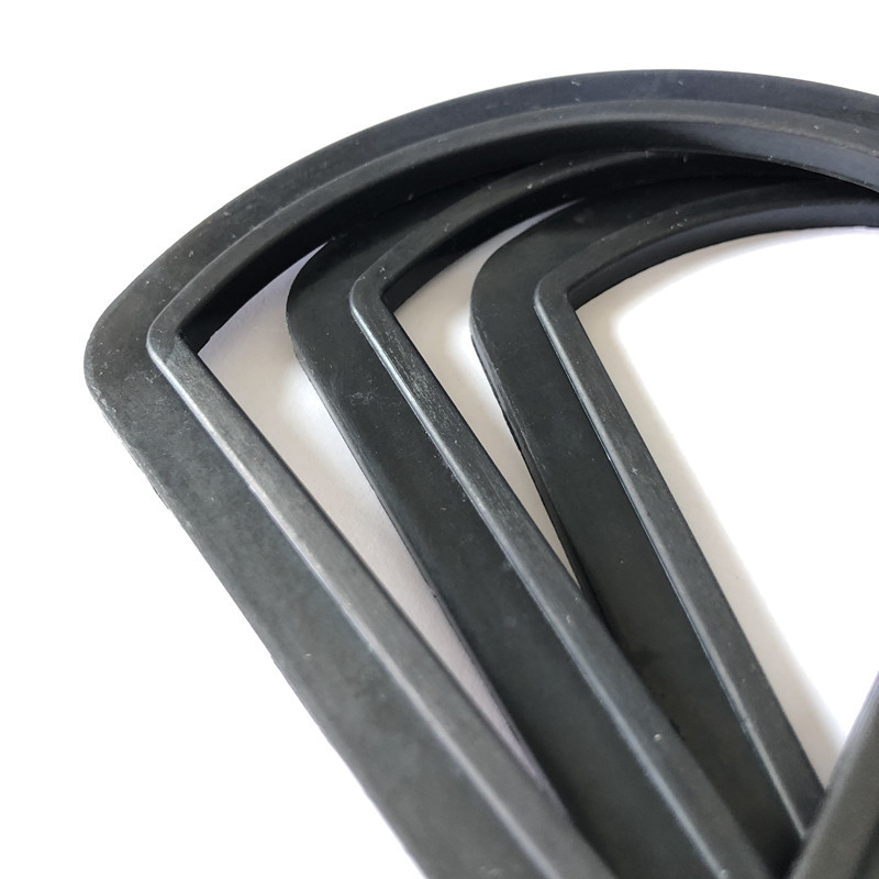 D-shaped EPDM rubber gaskets