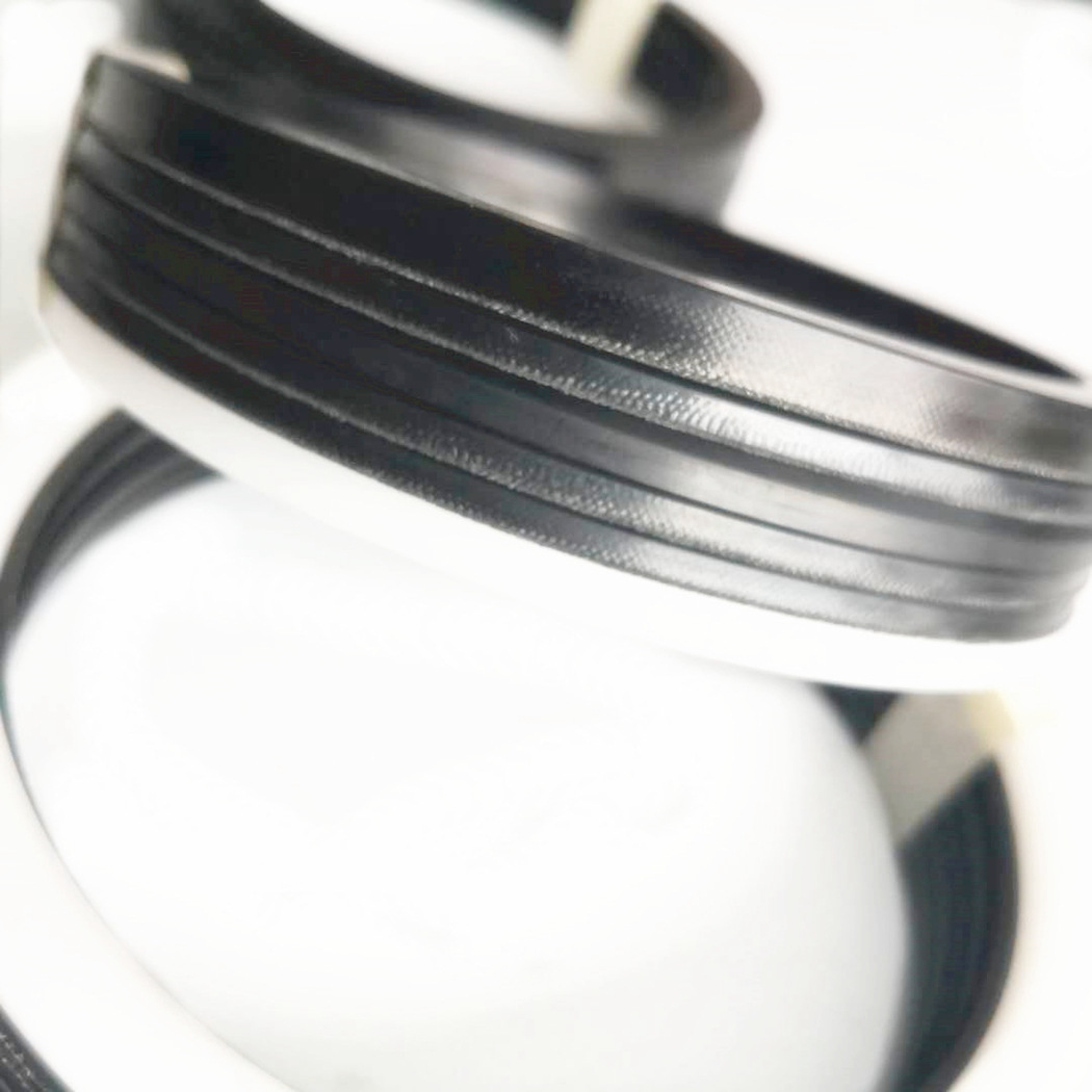 Fabric-reinforced V-seal sets