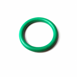 Green FKM rubber O-ring, 4 mm