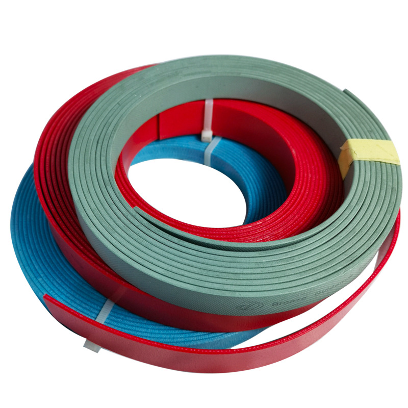 Hydraulic cylinder guide belts