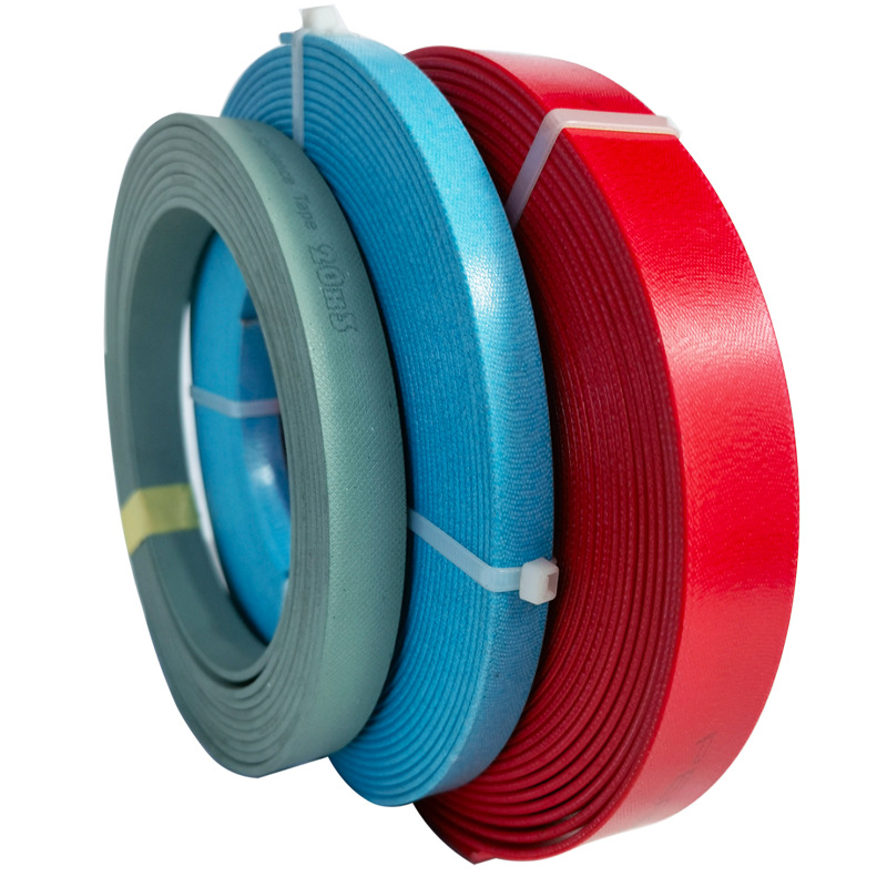 Hydraulic cylinder guide belts