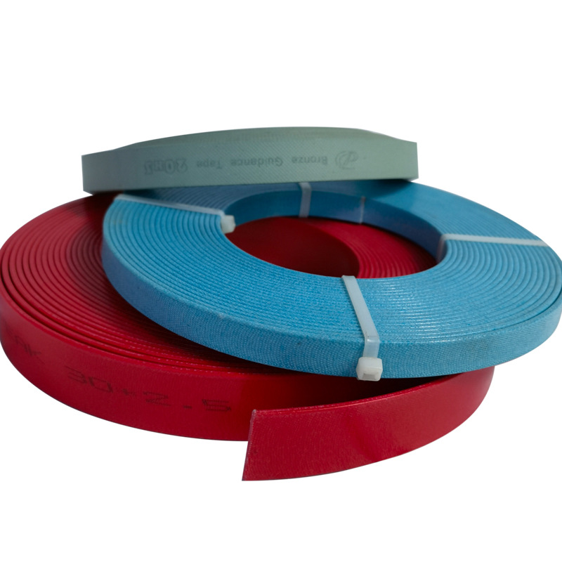 Hydraulic cylinder guide belts