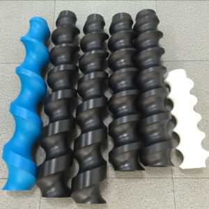 Nylon feed screws